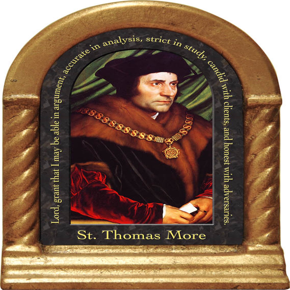 St. Thomas More Prayer Desk Shrine