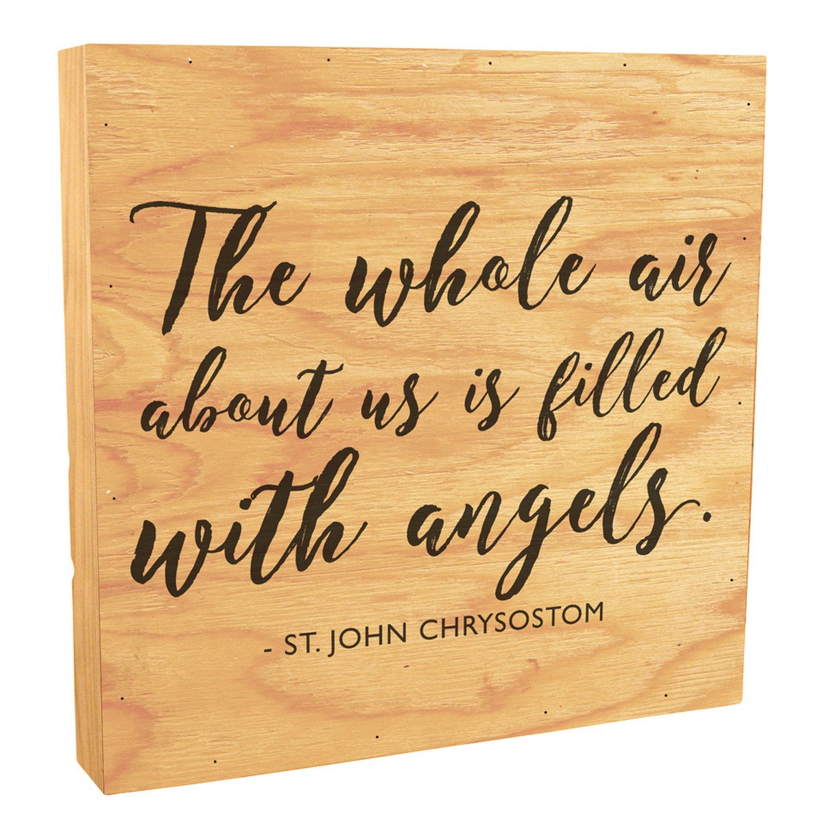 "The Whole Air About Us" Rustic Box Art