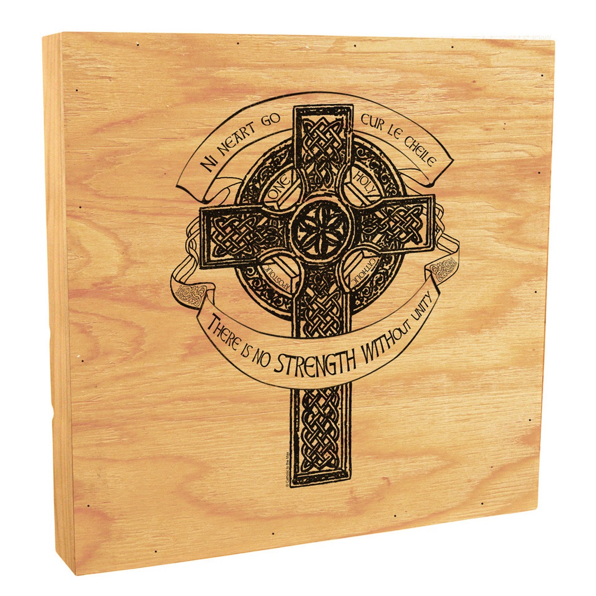 Celtic Cross Rustic Box Art