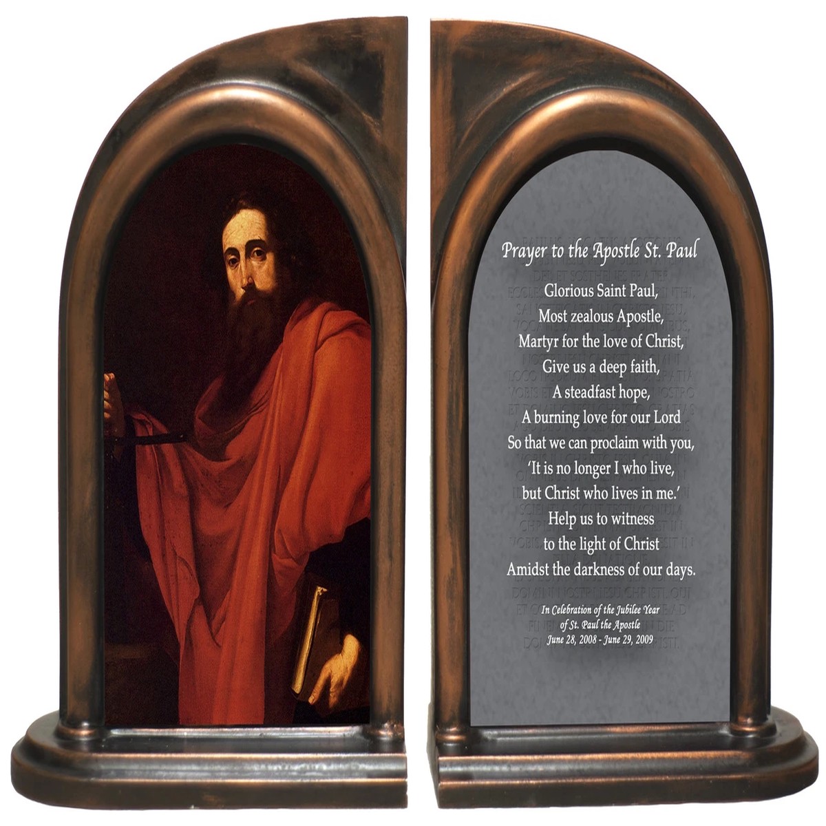 "De Saint Paul" by Ribera Bookends
