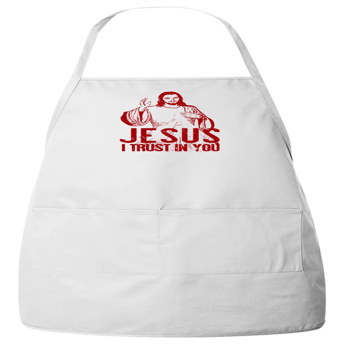 Divine Mercy Apron (White)