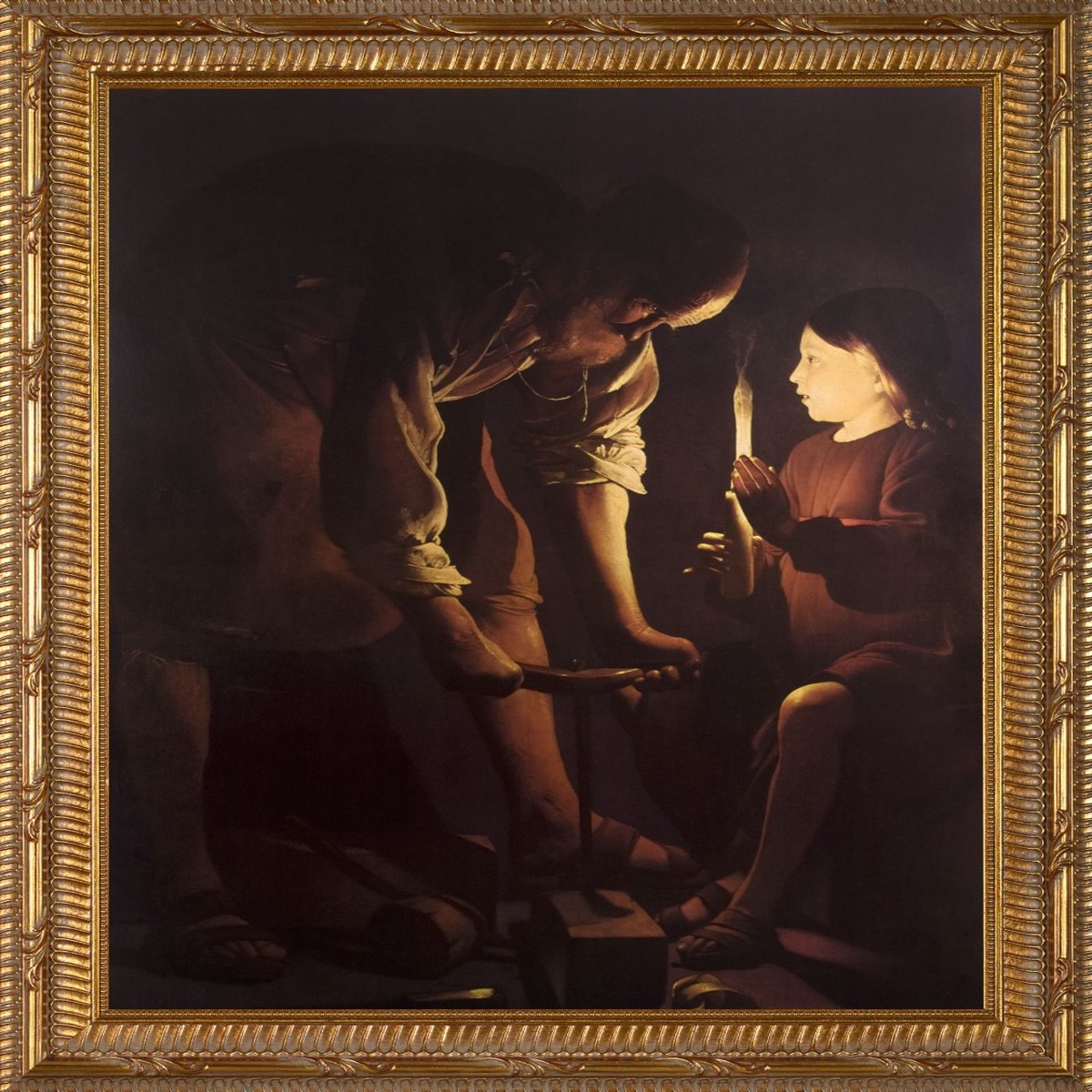 St. Joseph the Carpenter Framed Art