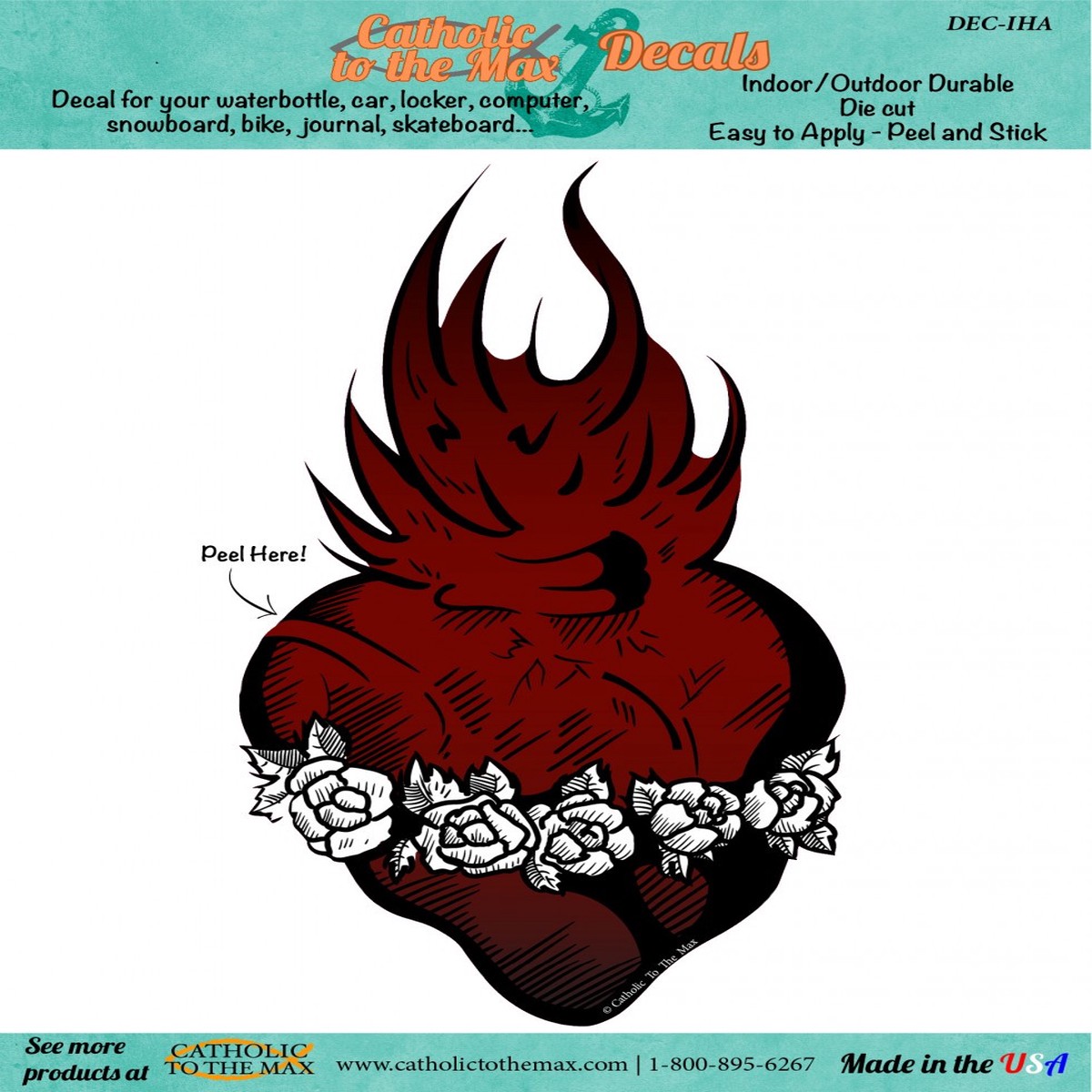 Immaculate Heart Decal