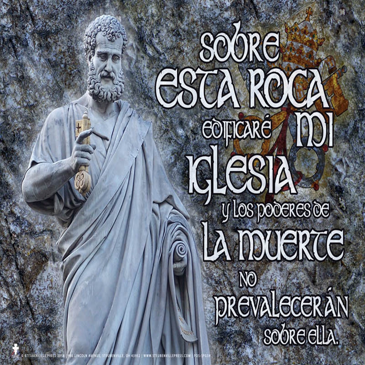 Spanish St. Peter Poster