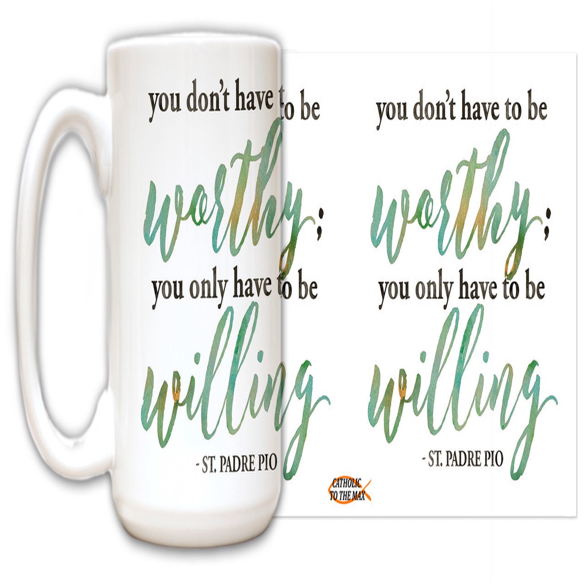 "Be willing" Quote Mug