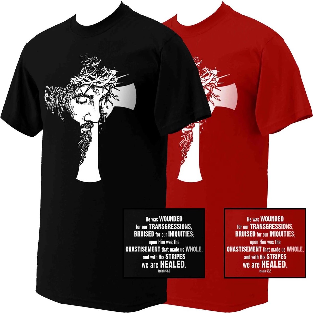 Isaiah 53 Cross T-Shirt