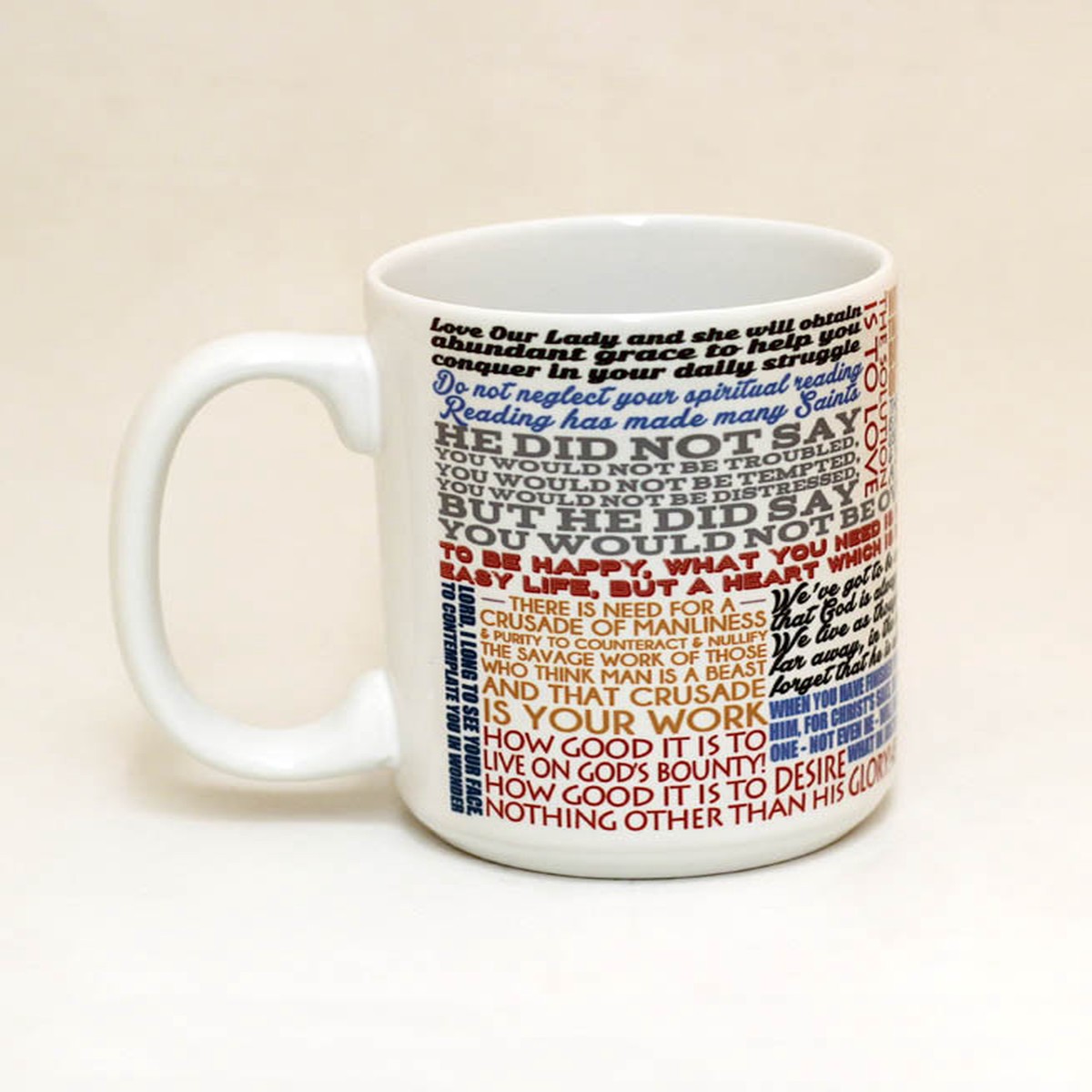 Saint Josemaria Escriva Quote Mug