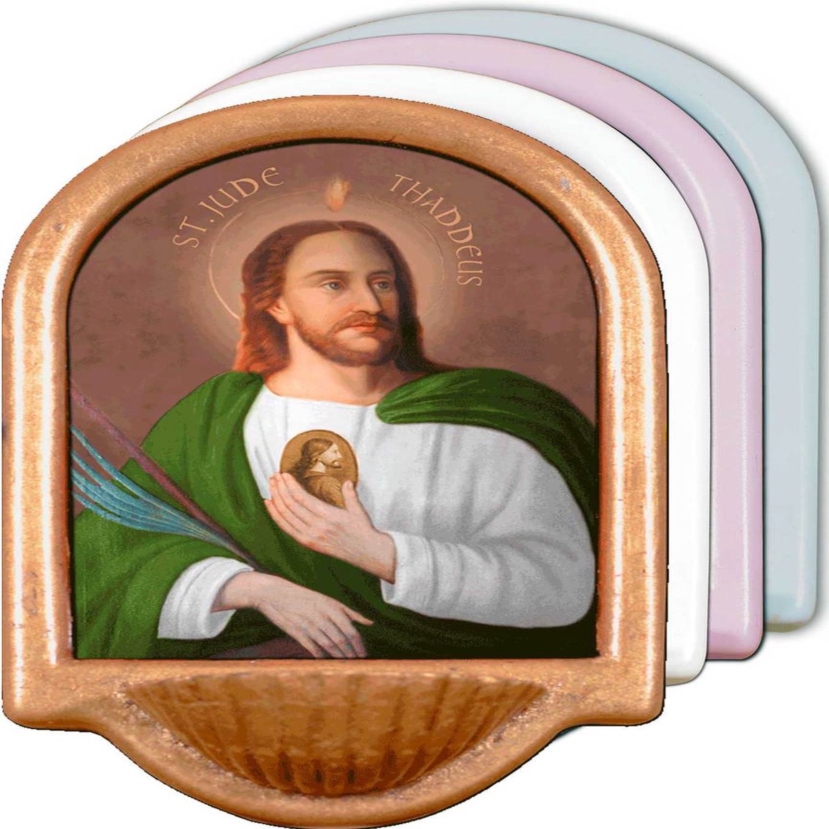 Saint Jude Holy Water Font