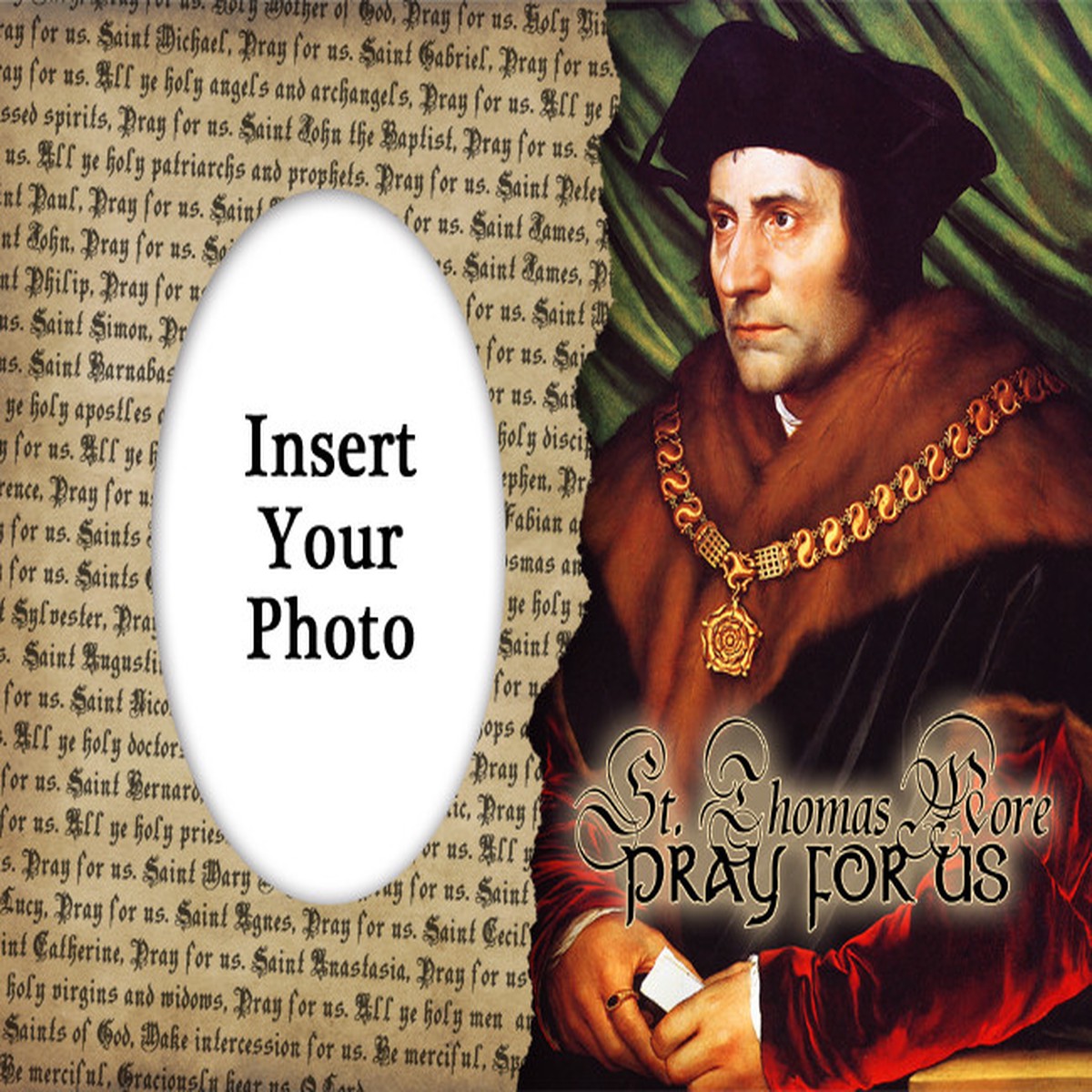 St. Thomas More Photo Frame