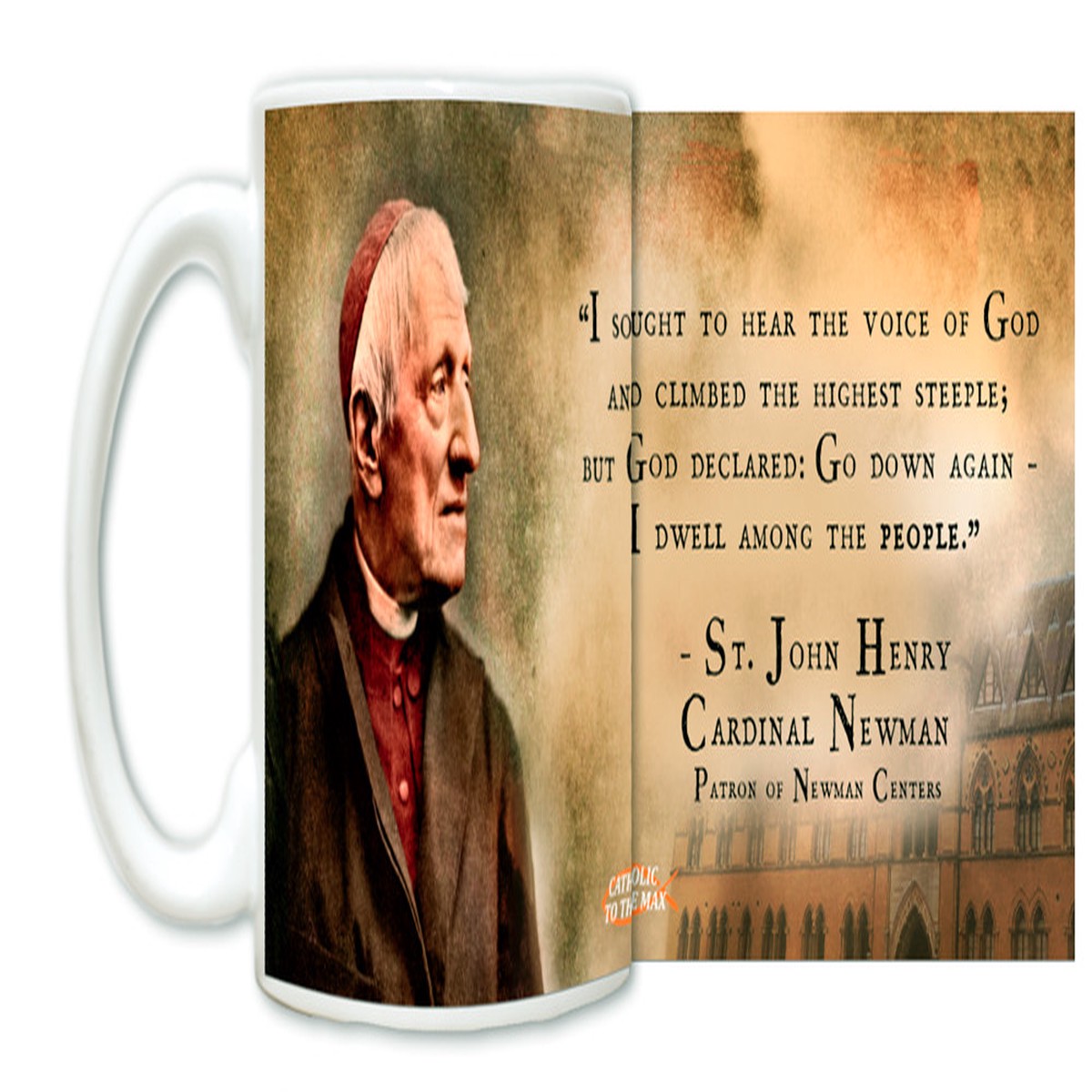 "I Sought" St. John Henry Newman Mug