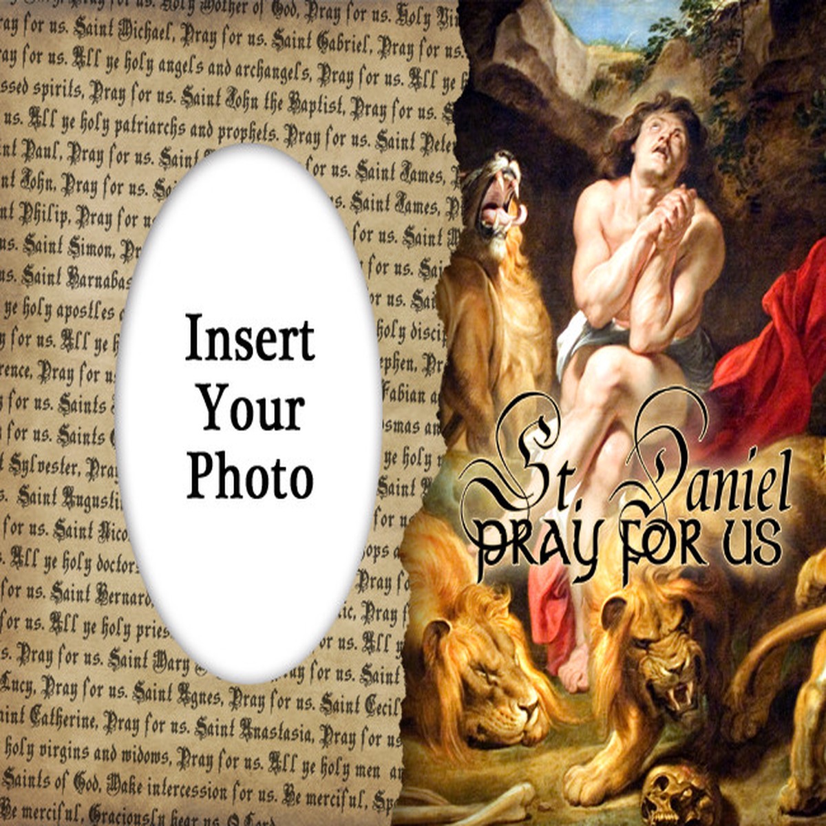 St. Daniel Photo Frame