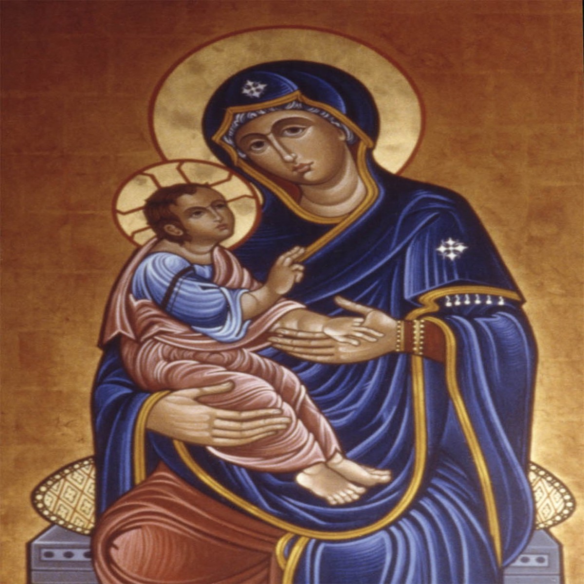 Our Lady of Good Health Indoor Outdoor Aluminum Print