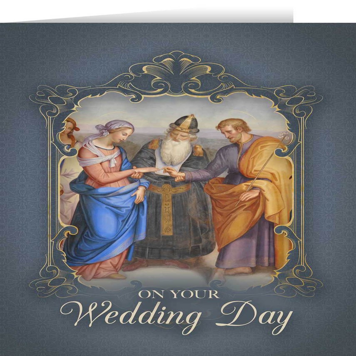 St. Joseph & Mary Wedding Greeting Card