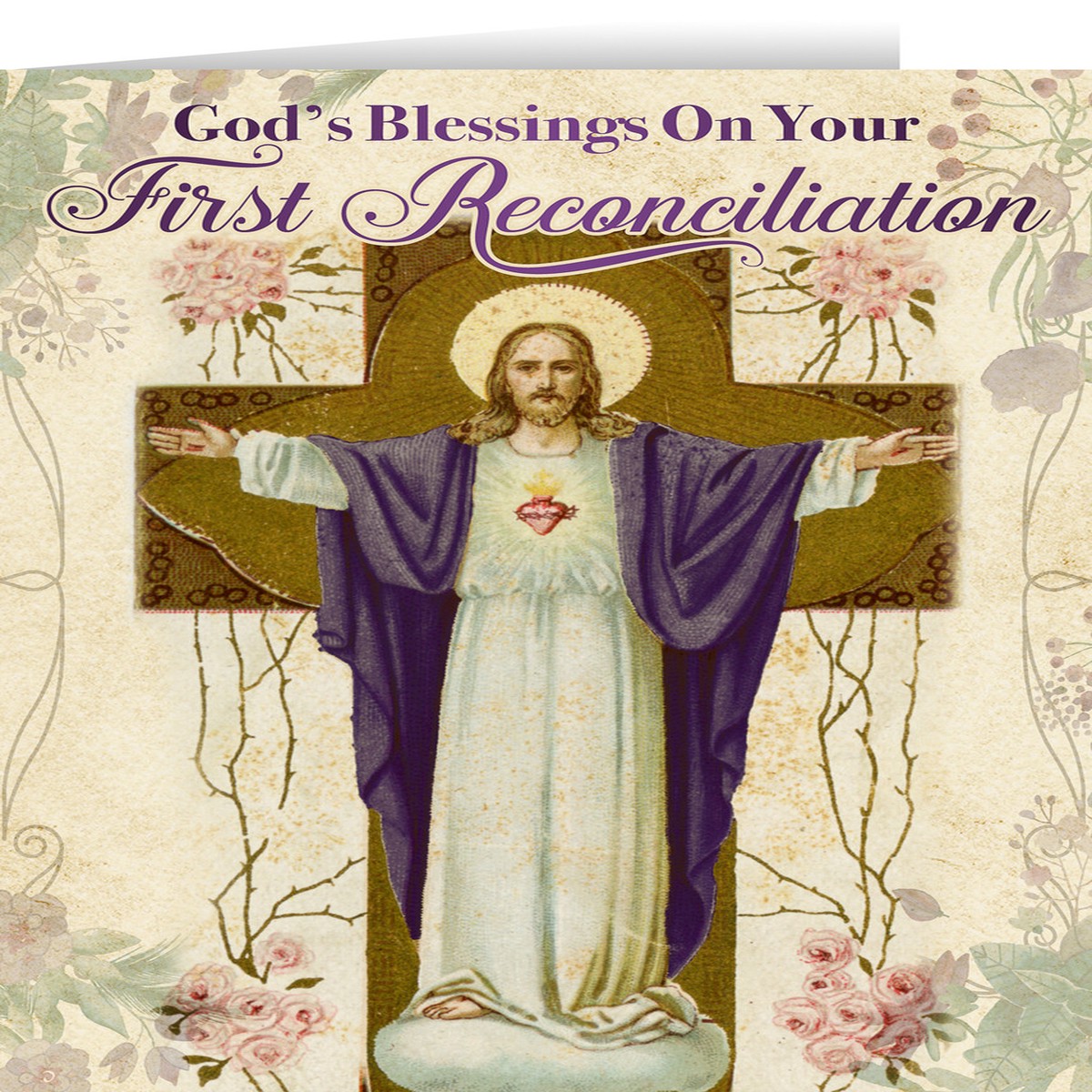 Resurrection First Reconciliation Greeting Card