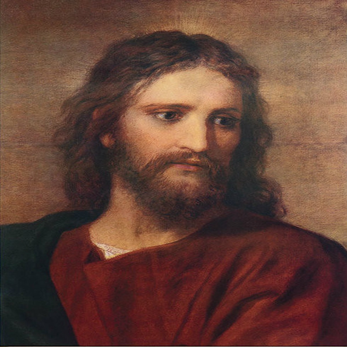Christ at 33 by Hoffmann - Print