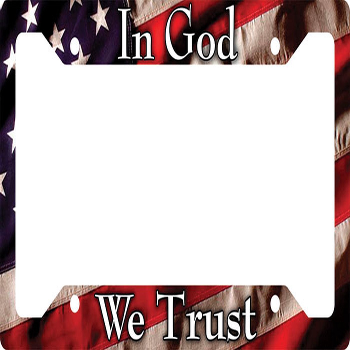In God We Trust Plate Frame