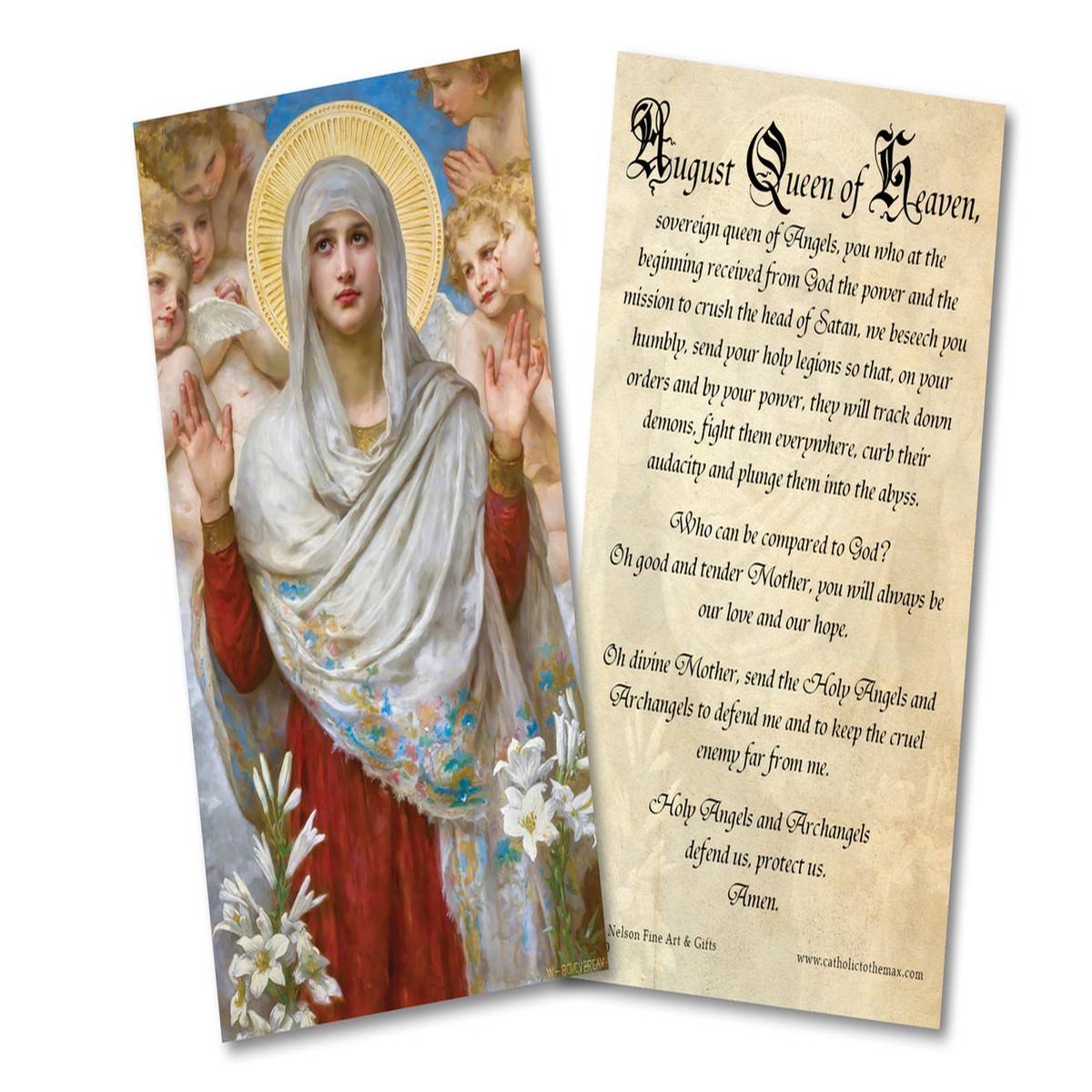 Ora Pro Nobis Holy Card