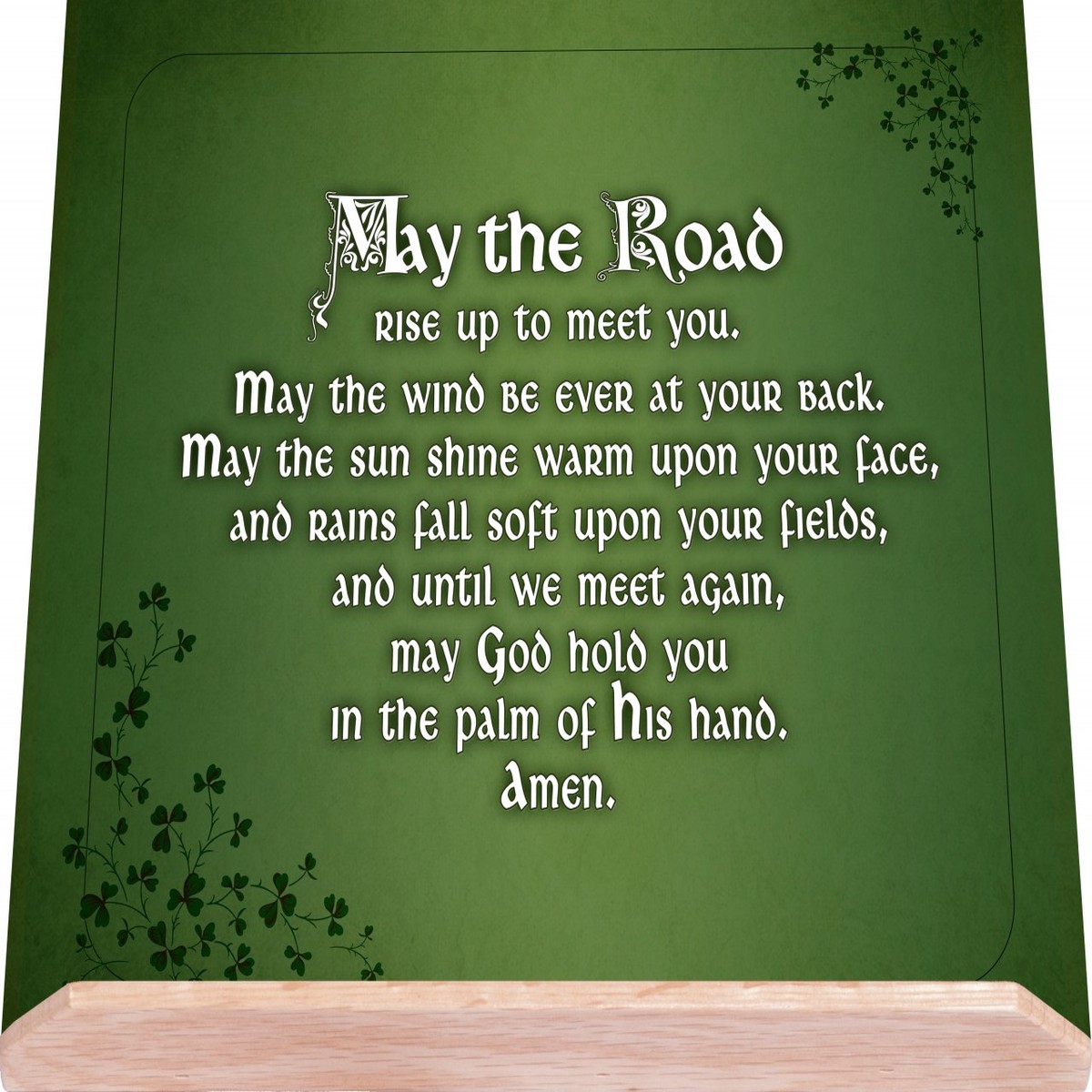 Irish Blessing Bible Stand