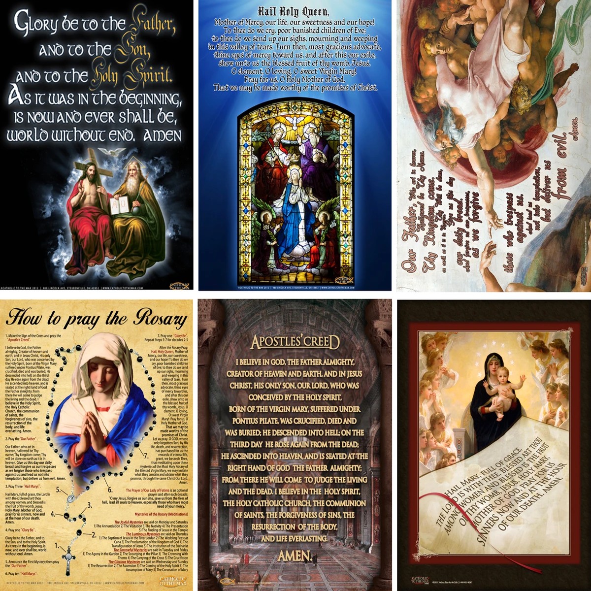 Rosary Poster Value Pack