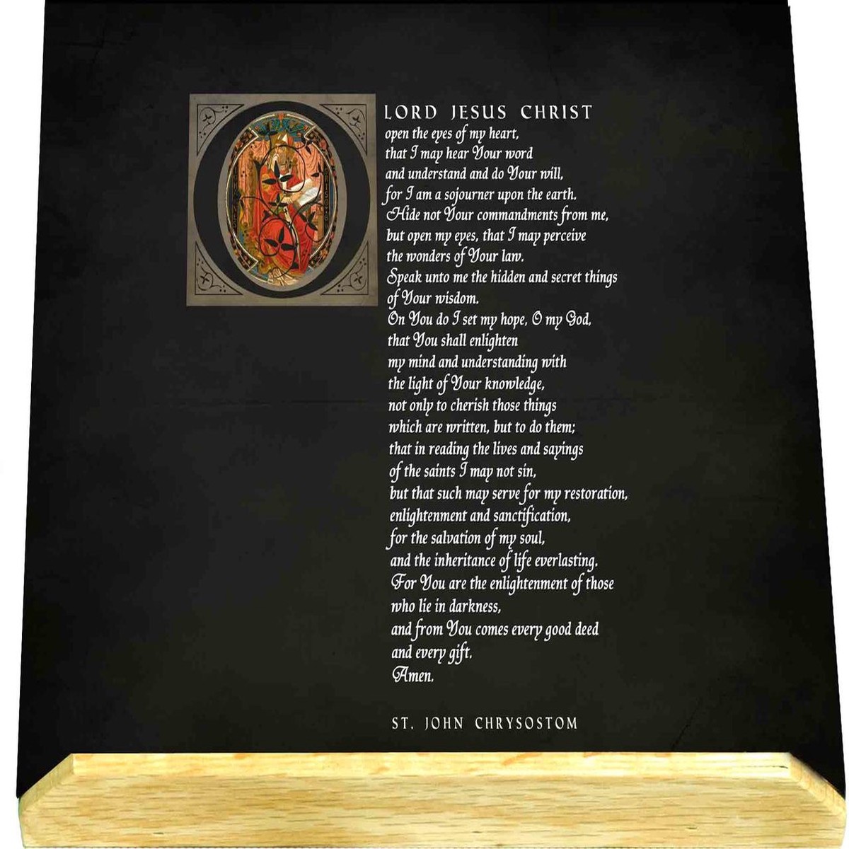 St. John Chrysostom Bible Stand