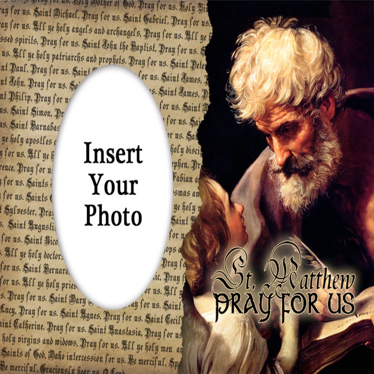 St. Matthew Photo Frame