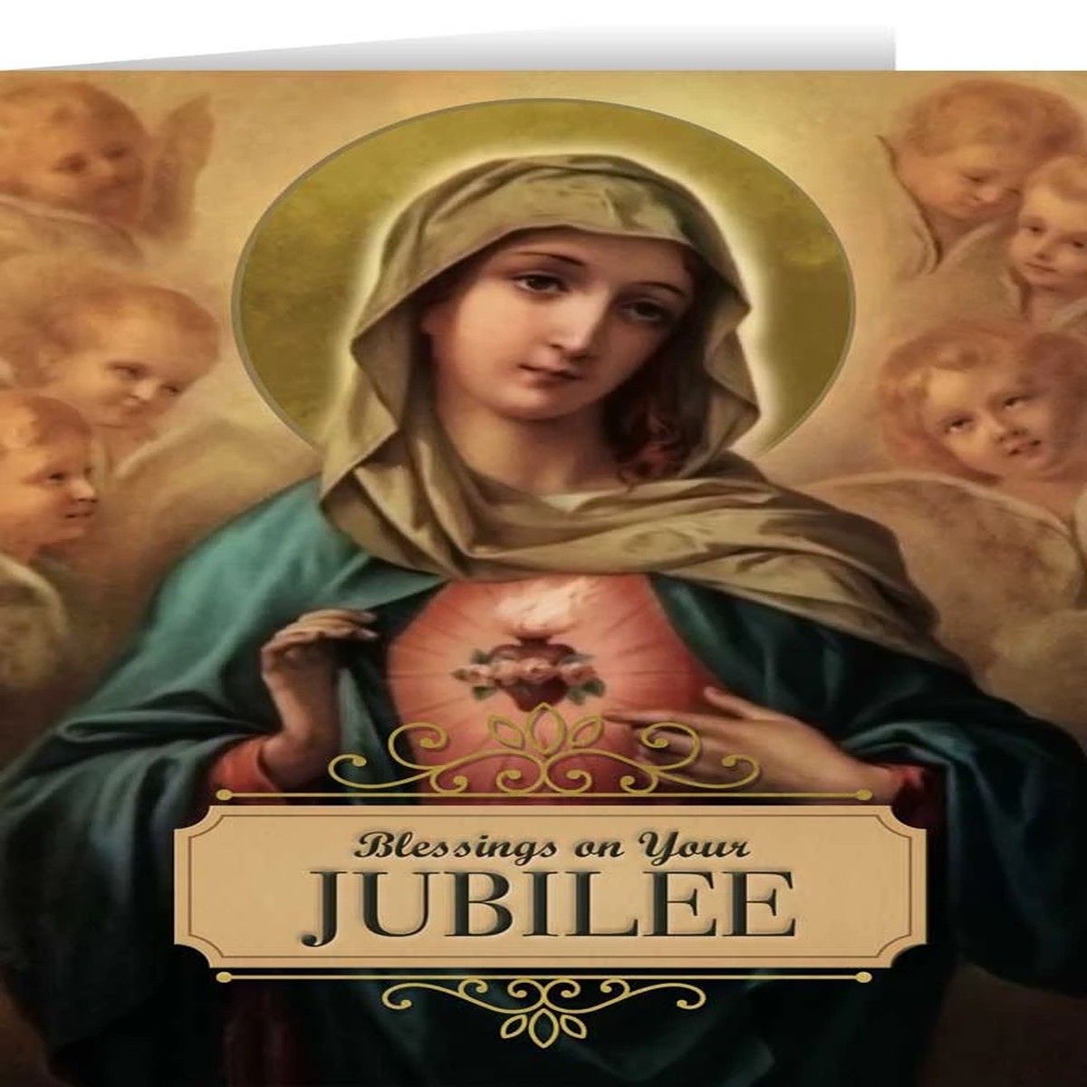 Immaculate Heart Jubilee Greeting Card