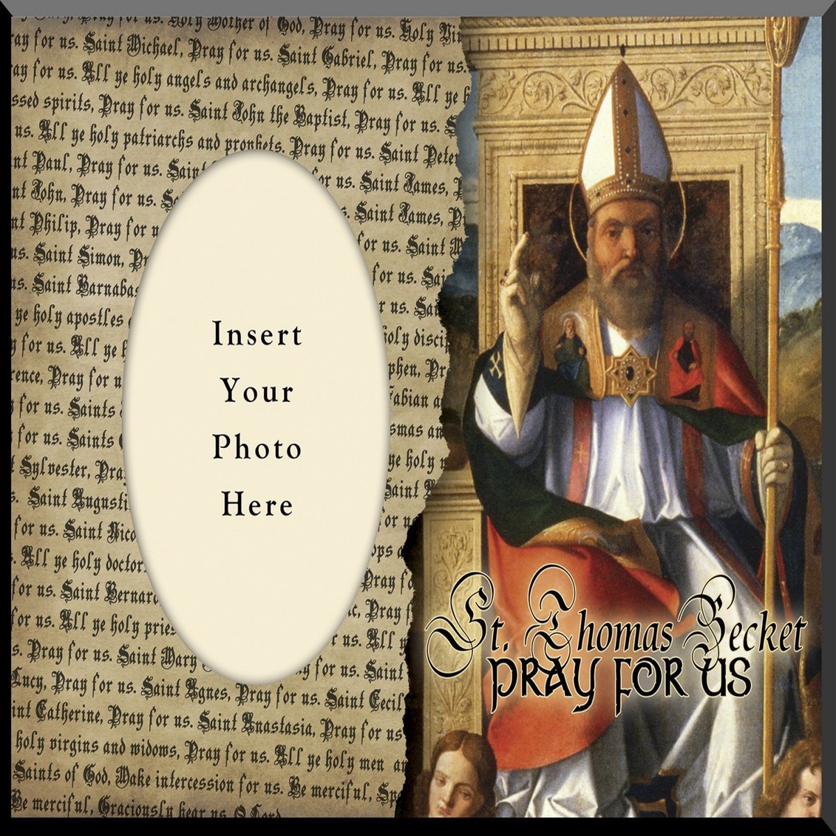 St. Thomas Becket Photo Frame