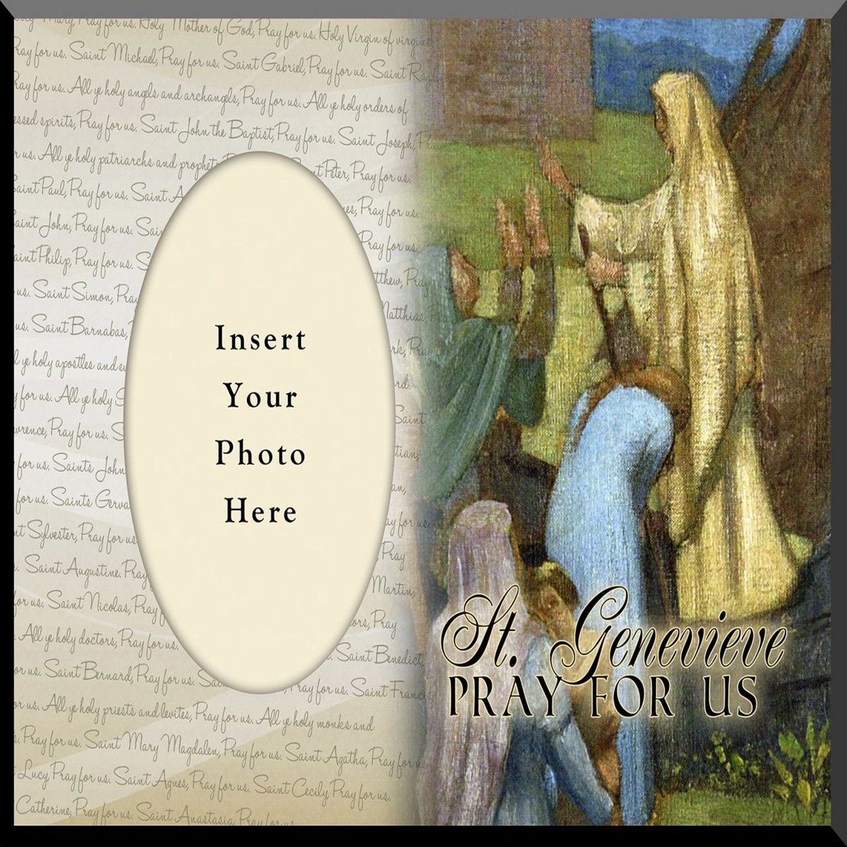 St. Genevieve Photo Frame