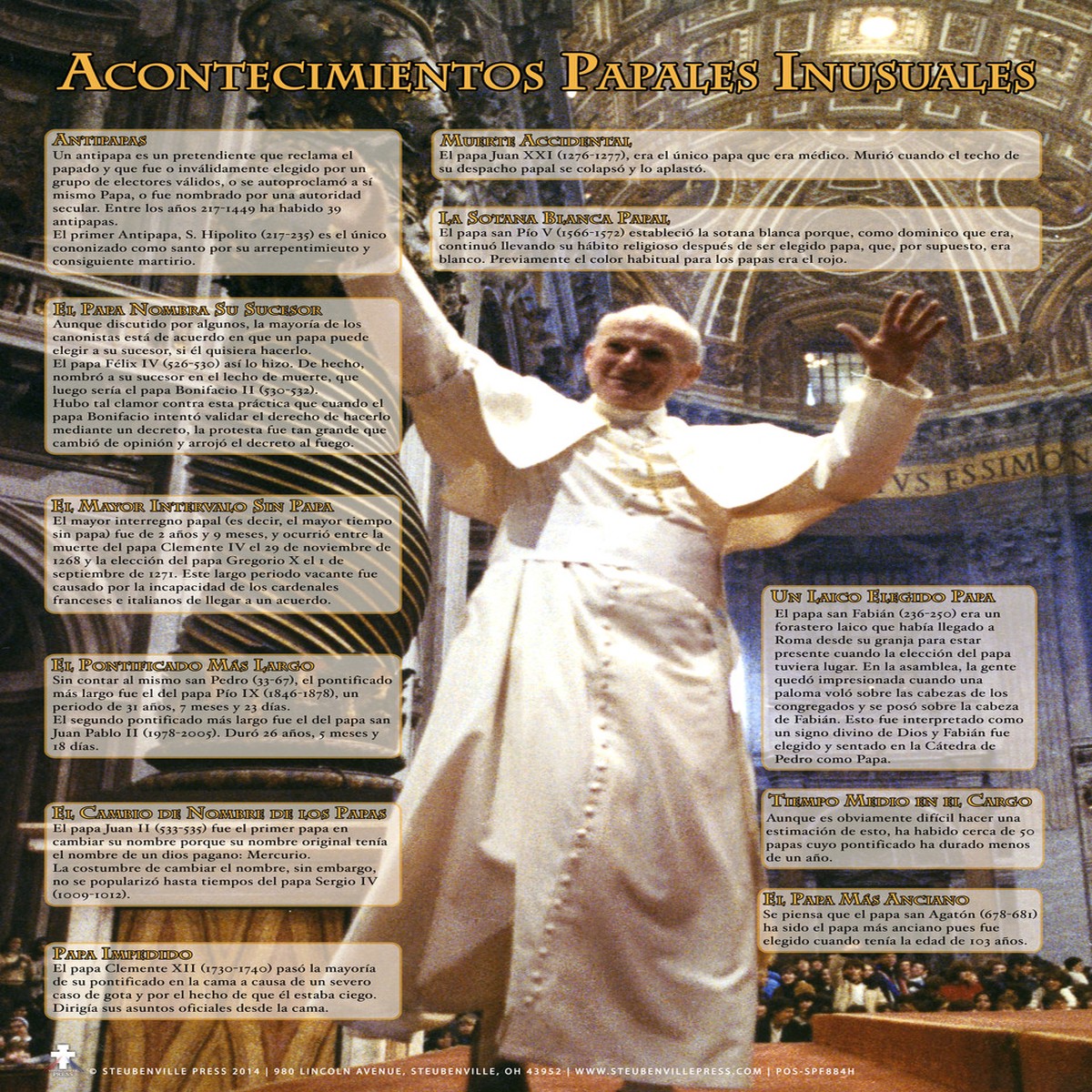 Spanish Unusual Papal Facts Explained Poster
