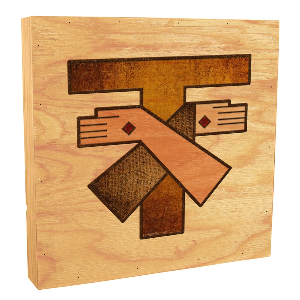 Franciscan Crest Rustic Box Art