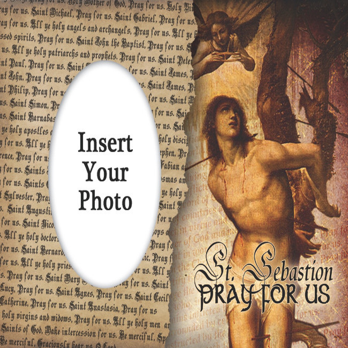 St. Sebastian Photo Frame