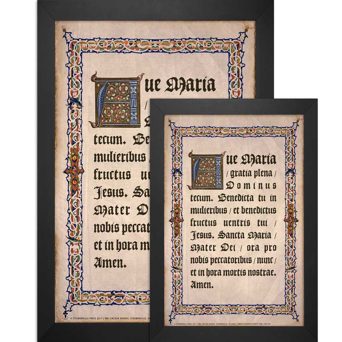 Latin Hail Mary Poster