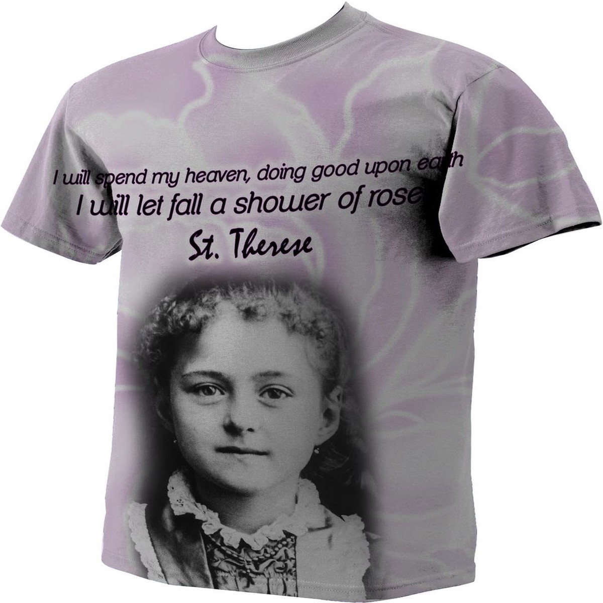 St. Therese Graphic Poly T Shirt