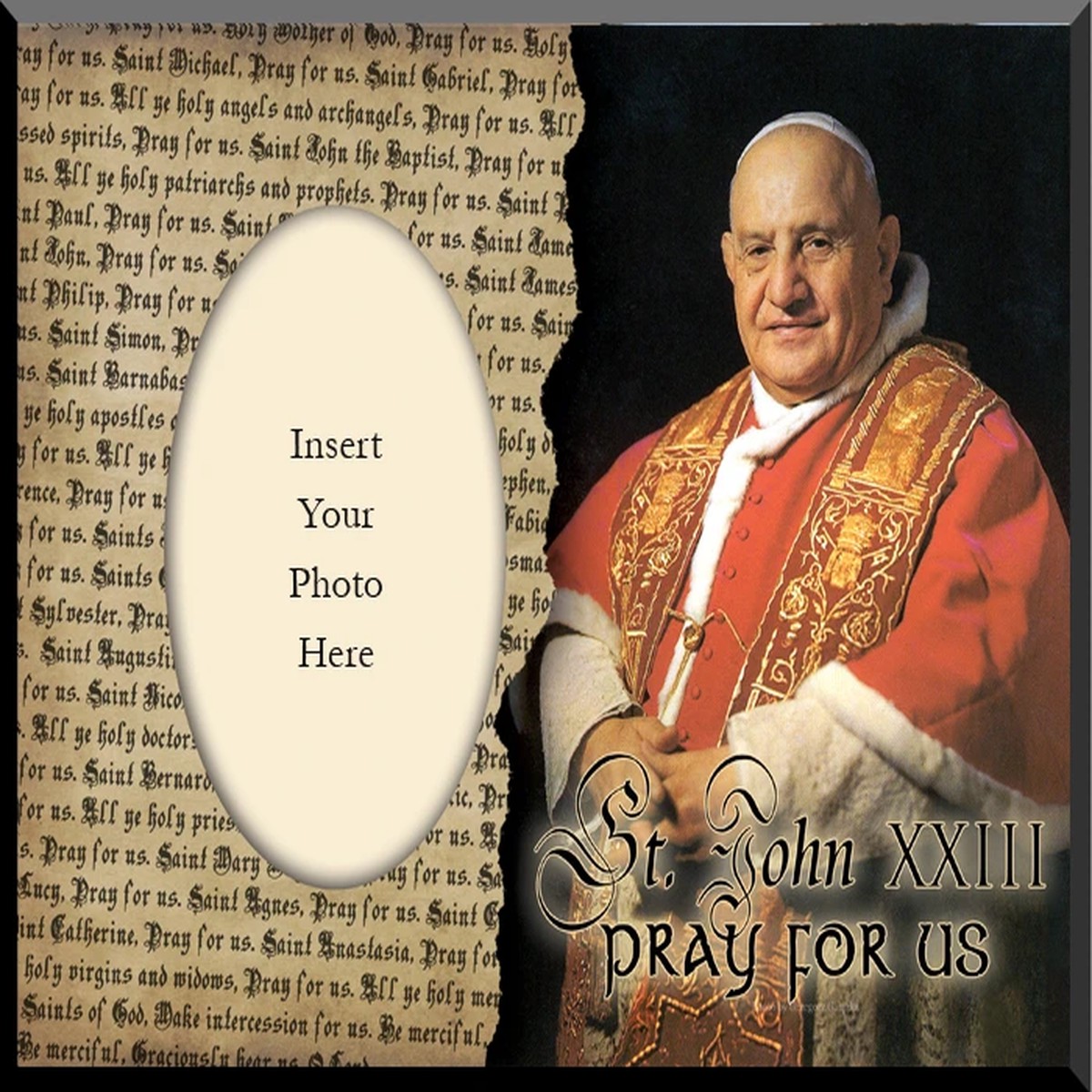 St. John XXIII Photo Frame