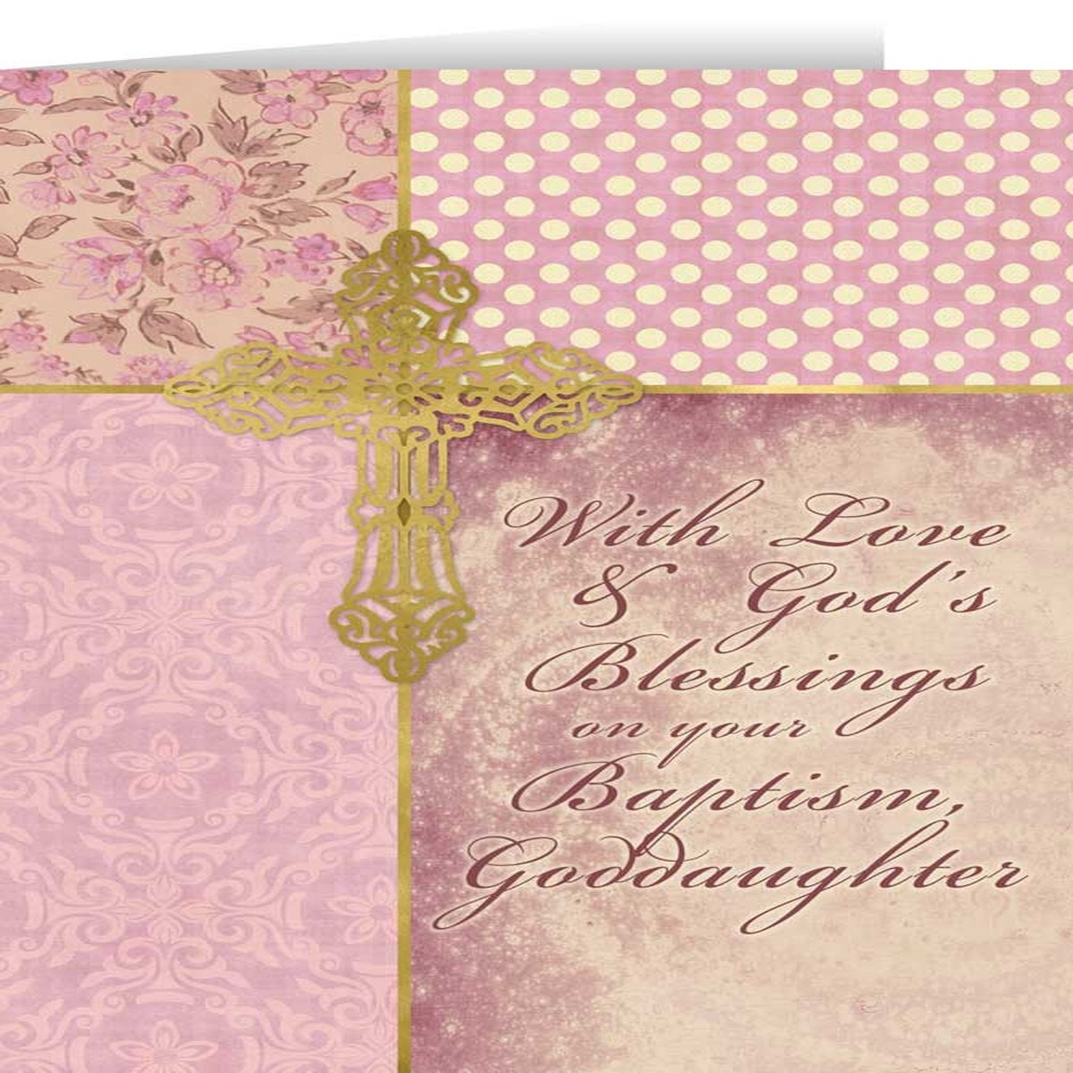 Goddaughter, On Your Baptism Greeting Card