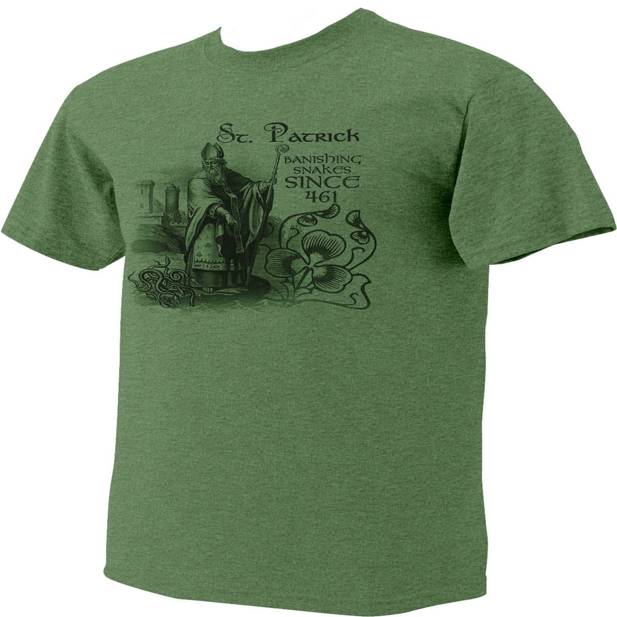 St. Patrick Green Heather T-Shirt