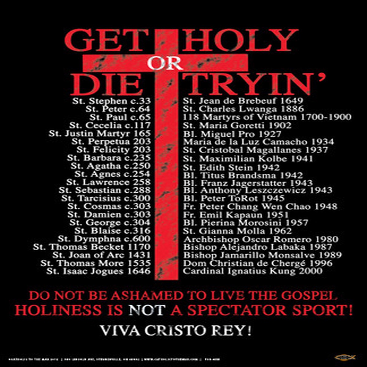 Get Holy or Die Tryin' Poster