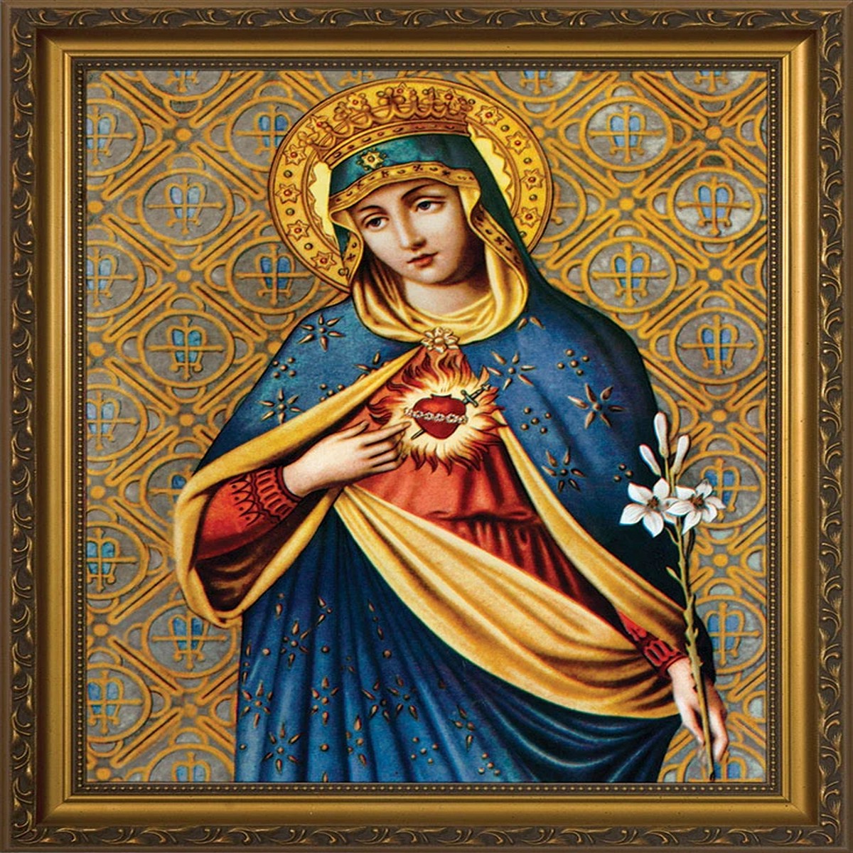 Immaculate Heart III Framed Art