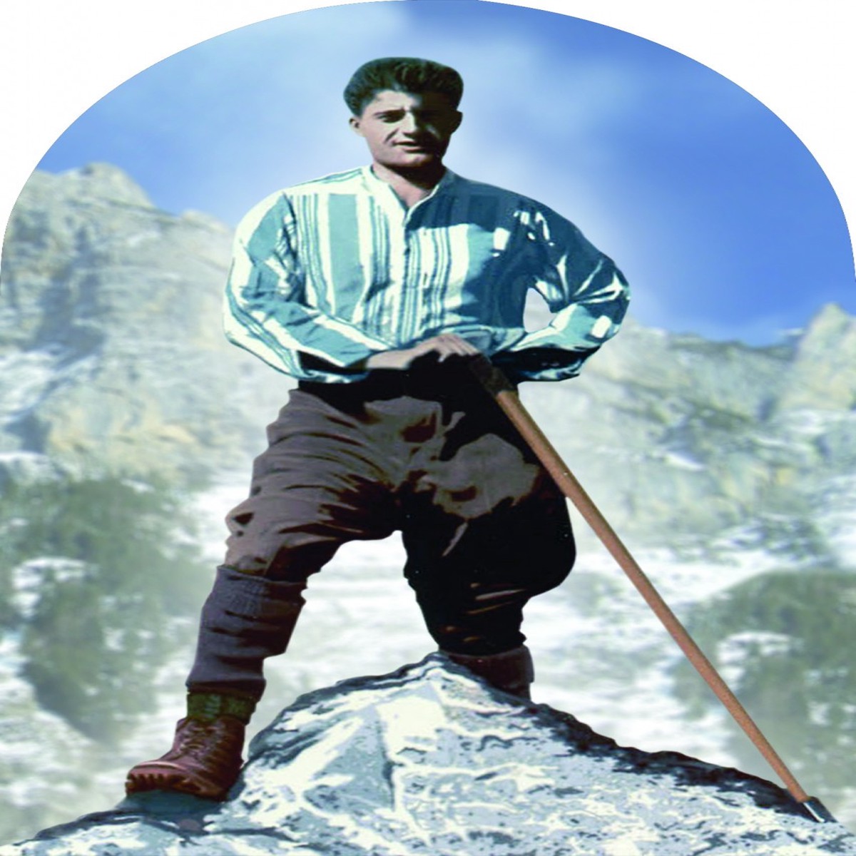 St. Pier Giorgio Arched Magnet