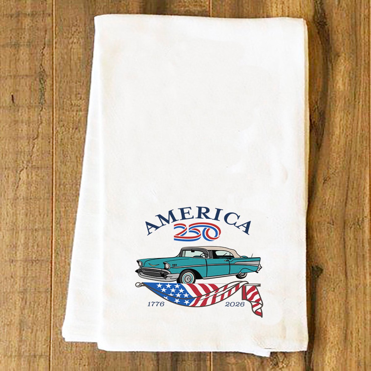 America250 Car Tea Towel
