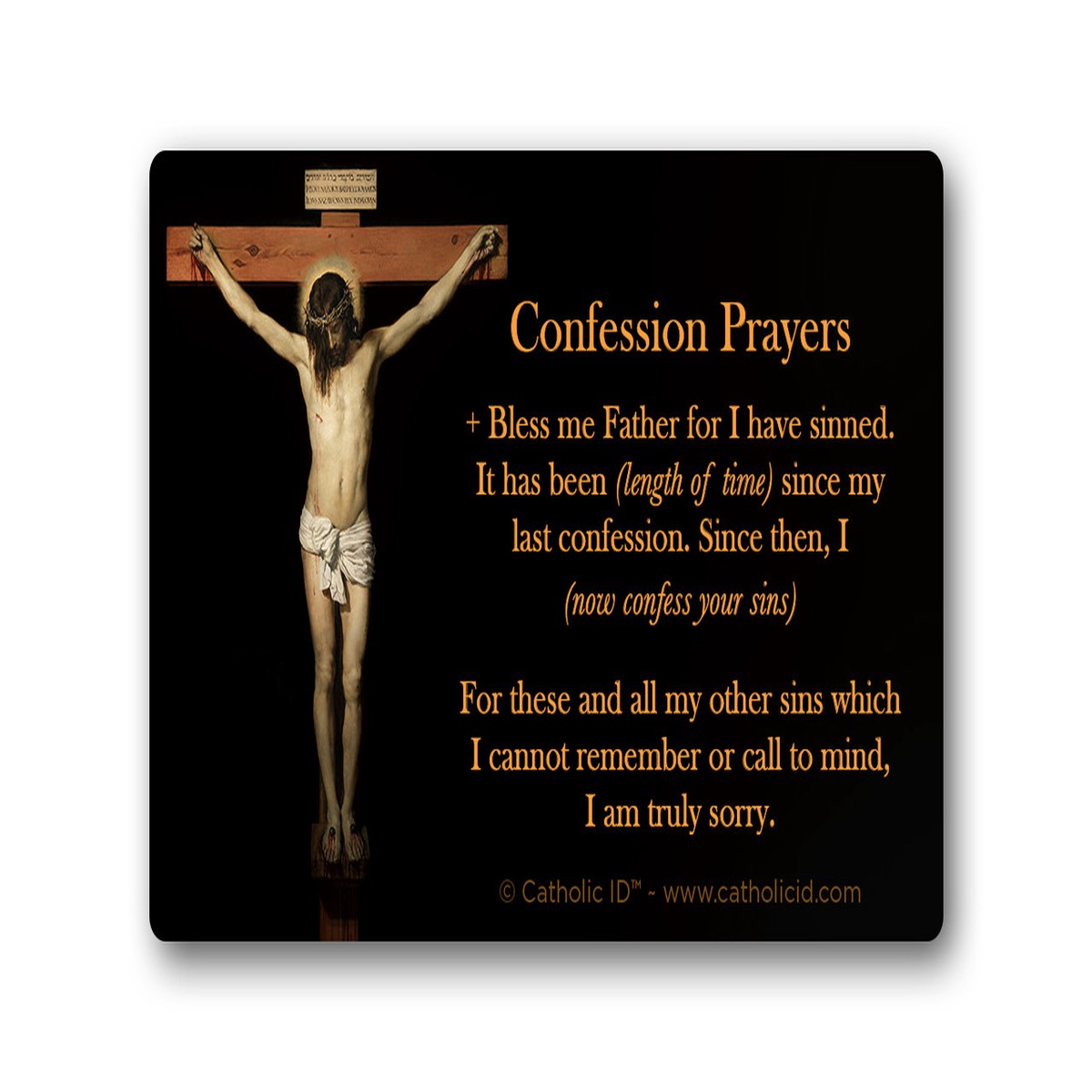Confession Cards