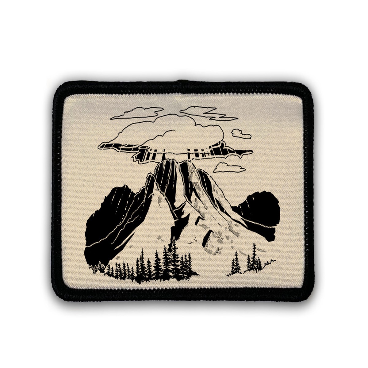 CORAGGIO Mt. Sinai Rectangle Iron-On Patch