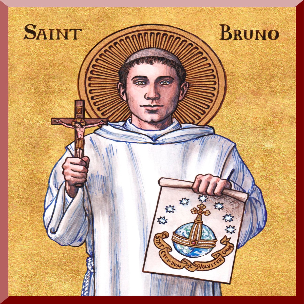 Theophilia St. Bruno Wall Plaque