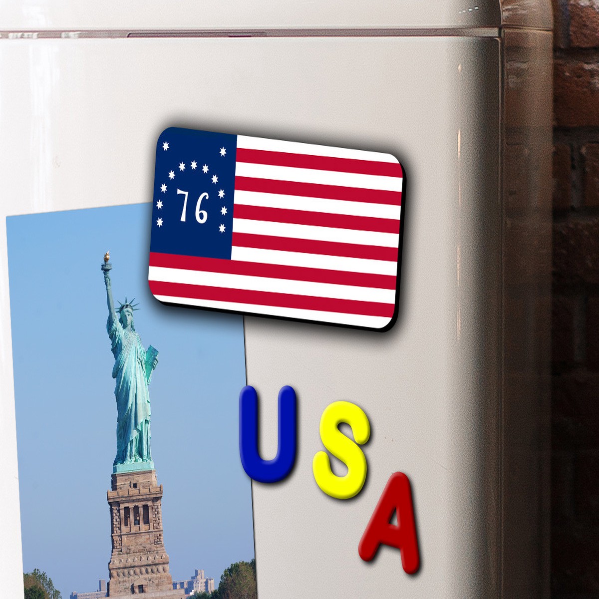 Bennington Flag Magnet