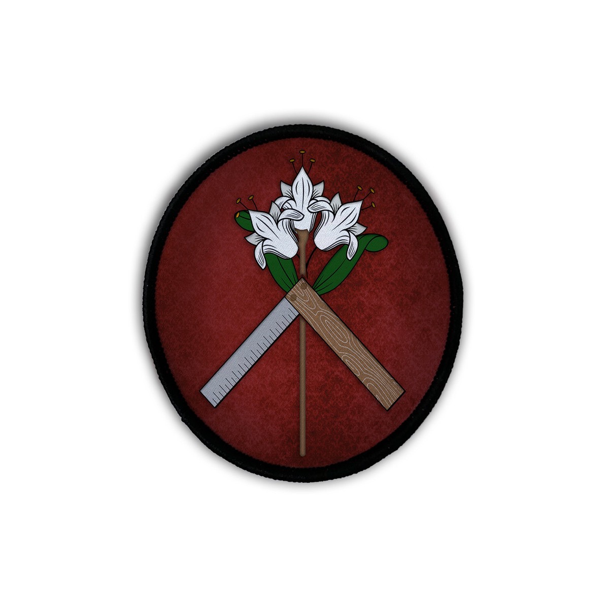 St. Joseph Crest Circle Iron-On Patch