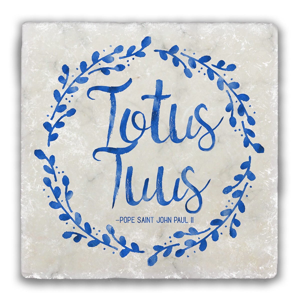 Totus Tuus Tumbled Stone Tile
