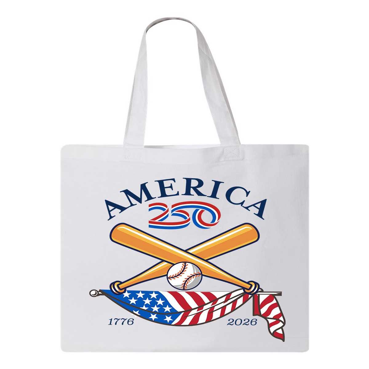 America250 Baseball Tote Bag