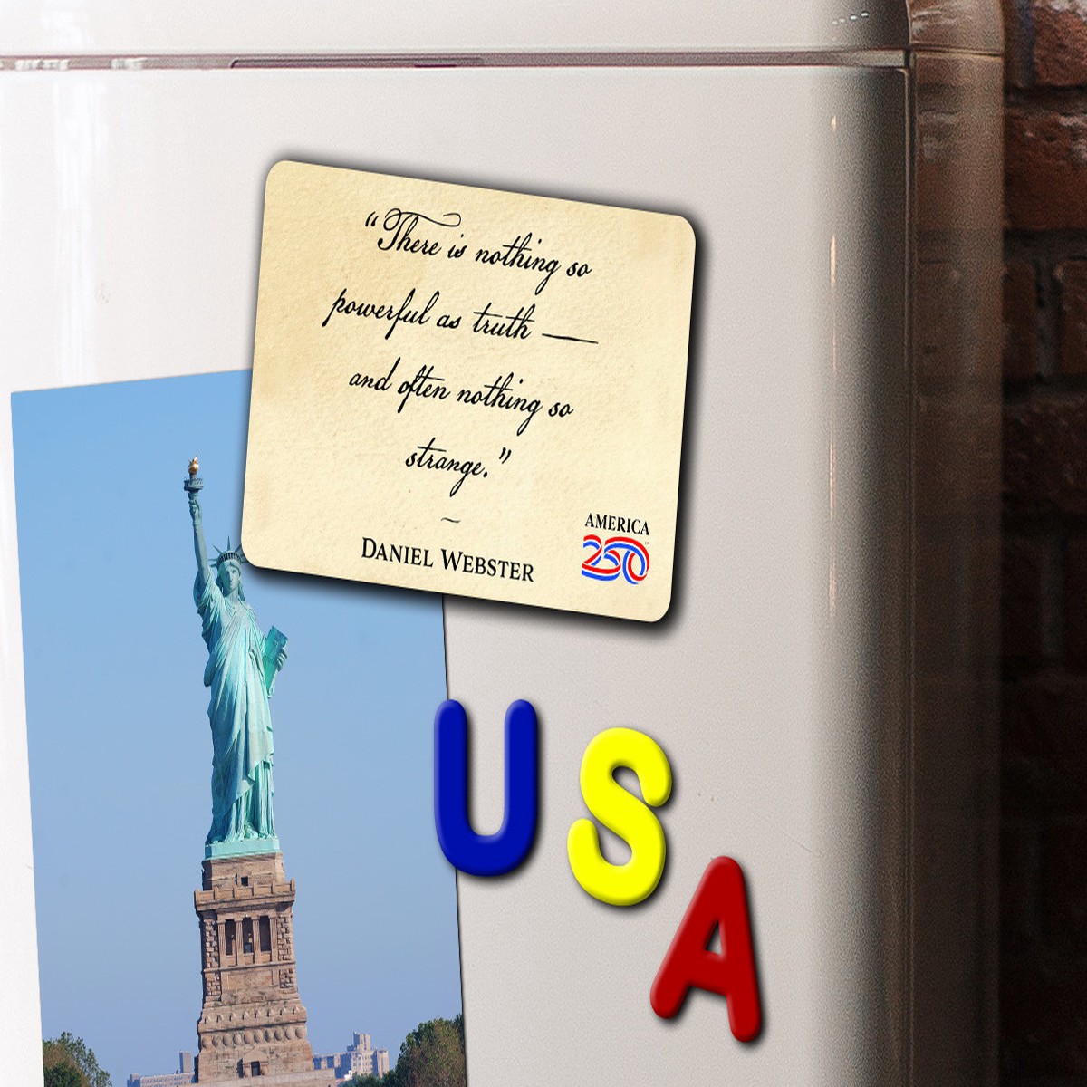 "Nothing so Powerful" America250 Magnet Standard