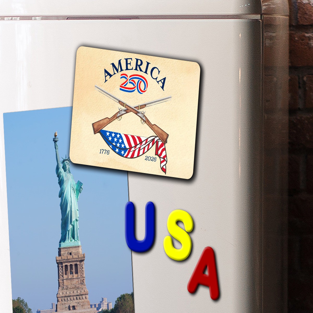 America250 Rifle2 Magnet Standard