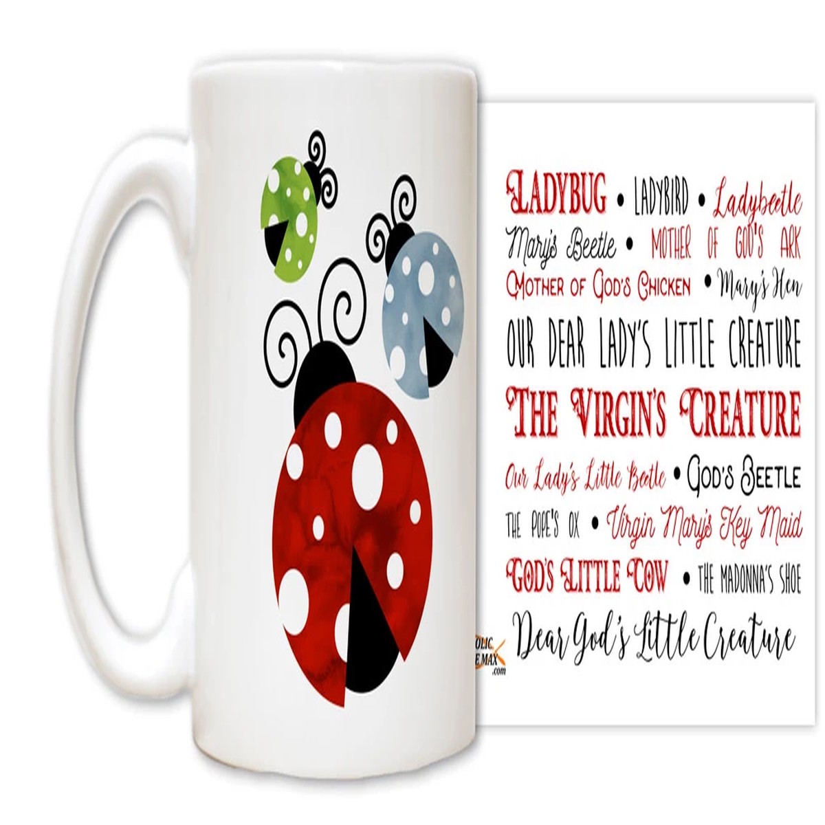 CLEARANCE Ladybug Mug